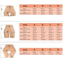 Fashion Women's Silicone Buttock Lifting Open-Crotch Pants, Honeycomb Silicone Buttocks Pad, Realistic Full Thigh Shaping Shapewear, Lifting Butt Line