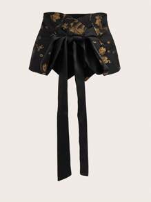 Ceinture de taille mode de style cravate de style néo-classique rétro pour femmes. Ceinture corset pour robe, corset de taille pour affiner la taille et contrôler le ventre