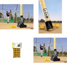 Lightning Bolt Pitching Machine Replacement Baseballs
