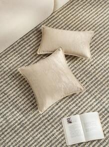 1pc, Polyester Cushion Covers Chenille Woven Pillow Covers, Modern Style Home Decor Pillowcases For Sofa Living Room Wedding