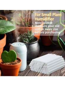 20/10/6 piezas Filtro de repuesto para humidificador de aire - Recargas de mecha de algodón de repuesto para difusor de aire compacto para oficina, dormitorio, hogar y humidificador portátil pequeño - Multicolor - Ver 8