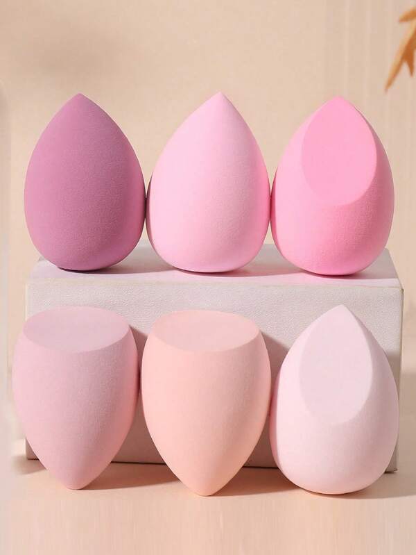 6PCS Makeup Sponge,Suitable For Cream & Powder Concealer, Loose Powder Makeup Applicator