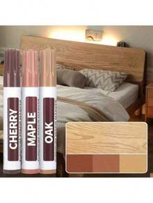 6/7 件家具修补笔 - 用于修复木材划痕和填充笔，适用于污渍、划痕、地板、橱柜、桌子 - 各种颜色可用于硬木修复