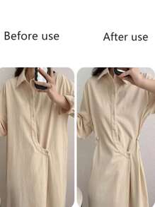 2/4 Peças Clipes para Barra de Calça Denim, Clipes Para Bloquear Luz do Tórax, Botão de Cintura, Clipes Anti-Arrasto de Sapato, Ajustador de Comprimento de Calça Escolar