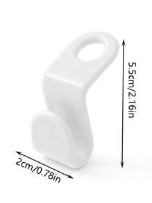 20pcs Plastic Clothing Hanger Connector Hooks, Linked Hanger Hooks For Wardrobe