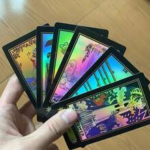 Juego de cartas Tarot de Mensajes del Ángel de la Guarda - Baraja de Tarot Oracle en inglés completa para adivinación, juego de entretenimiento familiar y lectura de la fortuna - Rey Waite - Ver 3