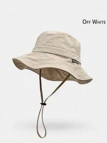 1pc Women's Outdoor Hiking Cap, All-Season Bucket Hat, Sun Protection, Anti-UV