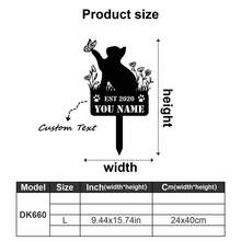 1 件优雅经典风格金属十字花园桩，带百合图案，纪念牌匾，同情纪念标志，适用于墓地和户外庭院装饰，亲属，宠物纪念墓碑，带有情感致敬，情人节，情人节装饰 - 彩色 - 查看 17