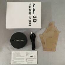 1pc 3D Soccer LED Night Light, Creative 7-Color Lamp, Meaningful Gift For Soccer Fans, Room Decor - Multicolor - View 7