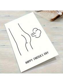Tarjeta de felicitación divertida para el Día del Padre, regalo para el Día del Padre para papá que incluye sobre, Día de la Madre, graduación