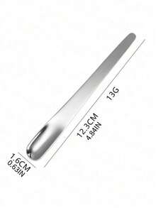 1pc Stainless Steel Coffee Spoon Titanium Plated Ice Cream Spoon, Creative Design Back To School - Multicolor - View 12