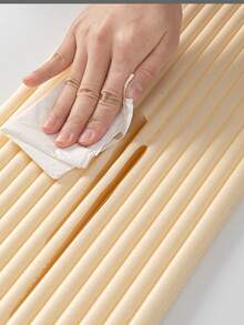 1pc 3D Wall Panel, Soft Padded Wall Sticker For Tatami, Headboard, Window Sill, Soundproof, Heat Insulation, Self-Adhesive, Strong Stickiness - Baby Blue - View 9