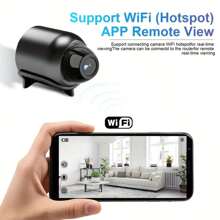 3 buc/2 buc/1 buc, Cameră de supraveghere inteligentă WiFi mini HD, 2.4G, Viziune nocturnă, Cameră cu detectare a mișcării, Monitor de securitate pentru casă, Obiectiv cu unghi larg, Instalare ușoară