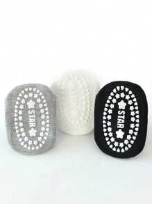 5 par wielokolorowych skarpetek antypoślizgowych dla niemowląt i dzieci, miękkie, kropkowane, gumowe skarpetki dla maluchów, odpowiednie do noszenia w pomieszczeniach i na co dzień