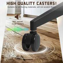 2025 :Durrafy Bürostuhl Ergonomisch, Schreibtischstuhl  Verstellbarer Kopfstütze, Armlehnen, Lendenwirbelstütze, Drehstuhl Wippfunktion, Chefssel aus Mh,Rückenschonend, Bürostuhl 150kgErgonomischSchwarzErgonomisch - Bildfarbe - Übersicht 6