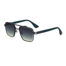 1pc New Stylish Frameless Edge Men Fashion Glasses High Quality Retro Personalized Outdoor Driving Anti-UV Fashion Glasses