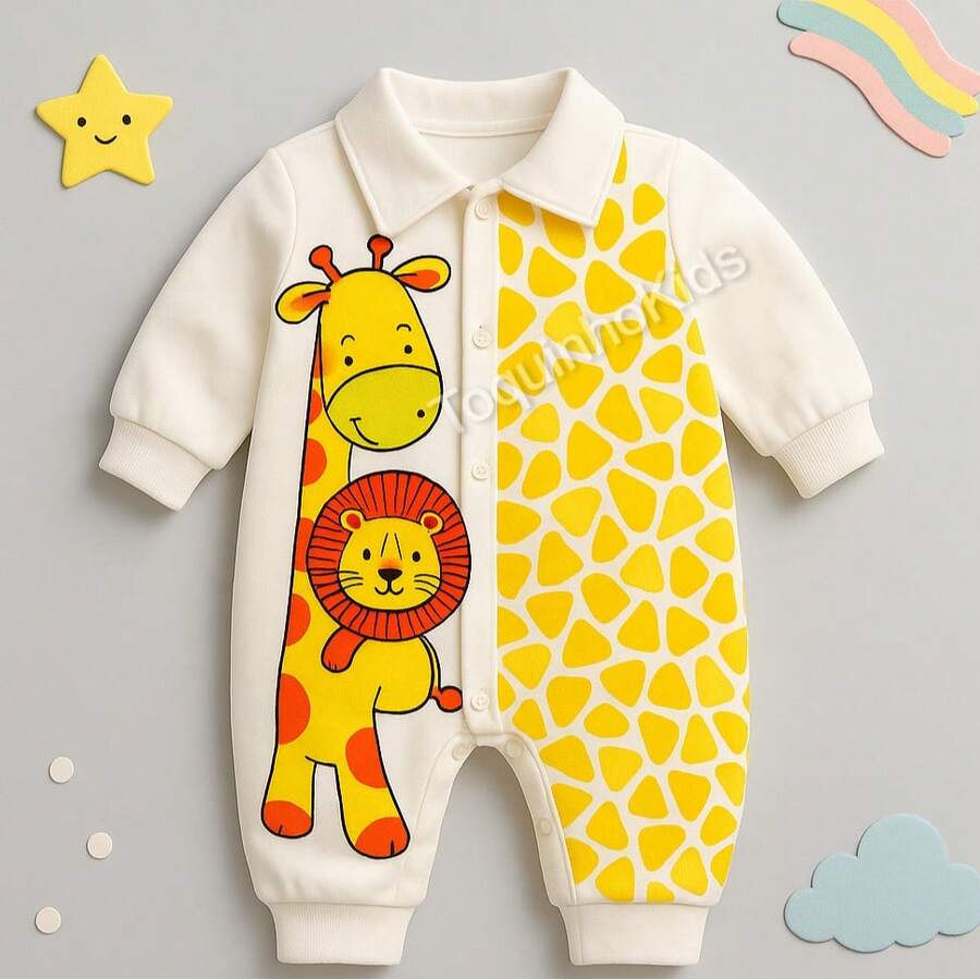Baby Boys Bodysuits - 米色 - 查看 1