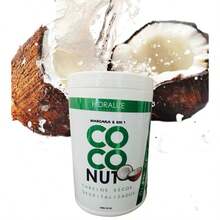 Máscara De Hidratação Nutrição Capilar 2 Em 1 Creme Oleo de Coco Hidralize Coconut Pote de 1Kg - Coconut pote de 1kg - Visão 8
