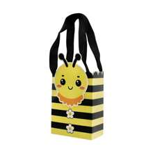 5pcs Candy Boxes, Full Moon/1st Birthday Return Gifts Favor Boxes, Bee Design Mini Gift Boxes