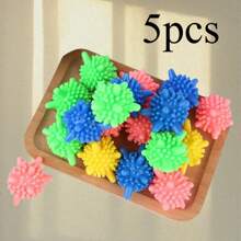 10pcs/5pcs Reusable Magical Laundry Balls - Colorful Stain Remover Balls, Anti- Washing Balls, High Quality Reusable Laundry Fabric Softener Alternative For Washers & Dryers, Gentle On Fabrics, No Electricity Required, Laundry Accessories