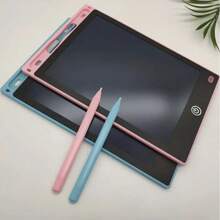 1 pièce/2 pièces/4 pièces Tablette de dessin couleur LCD, Tablette d'écriture LCD, Libérez une riche créativité pour les enfants, Équipée d'un stylet, Outil éducatif Montessori, Tableau d'écriture électronique, Tableau de dessin magique, Tableau à graffitis effaçables et colorés, Verrouillage ou effacement à un clic, Tablette d'écriture réutilisable sans poussière ni encre, Tableau d'écriture LCD