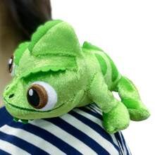 Poupée peluche caméléon magnétique changeant de couleur, peut être collé sur les vêtements pour des jeux de rôle, décoration de fête, anniversaire d'enfant, cadeau de Noël, poupée de vêtements, Jelly chat, Raiponce, vêtements, poupée de vêtements