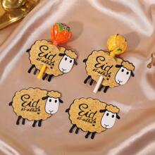 52pcs/Pack Eid Al-Adha, Eid Mubarak Party Favors & Gifts, Lollipops, Cards, Gift Tags, Decorative Paper Back To School