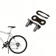 5 件不锈钢自行车链环连接器，山地自行车快速链接，单速链条连接器，兼容多速，耐用材料，适合户外骑行，混合颜色 - 彩色 - 查看 8