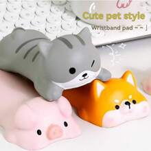 Stress-Relieving Mouse Pad, Wrist Pad, Wrist Pad, Cute Cartoon Office Desk Pad, Wrist Rest, Hand Rest, Hand Pillow