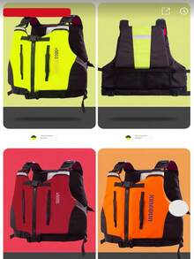 جاكيت صيد احترافية عامة، بدون أكمام من النايلون المسمك، جاكيت نجاة قابلة للضبط بقوة طفو أكثر من 50 نيوتن مناسبة للتنزه والخروج البحري، جاكيت نجاة خفيفة الوزن مناسبة للغطس، مقاس للكبار، محمولة، مناسبة للسباحة، هدية والميلاد