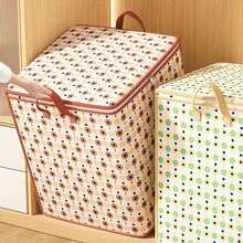 1pc Large Capacity Quilt Storage Bag, Waterproof Clothes Moving Packing Blanket Organizer Bag - Multicolor - View 13