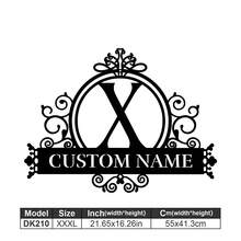 1 Logotipo de arte en metal fino - Logotipo personalizado con apellido, diseño de nombre, decoración del hogar con iniciales personalizadas en miniatura, estilo clásico, decoración de pared duradera montada en la pared para fiestas temáticas, regalos entrañables perfectos para amigos y familiares, regalos de boda personalizables, multifuncional, duradero, ornamental, reutilizable, exquisito, elegante, de alta calidad, colorido, moderno, personalizado, único, decoración del hogar, colgantes de pared personalizados - Multicolor - Ver 80
