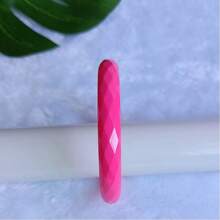 5pcs 0.5cm Round Fluorescent Candy Color Bracelets Set