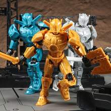 1pc, 4.7inch Lucky T13 Robot Humanoid Toy Model 13 Multi-Joint Movable, 3D Printed Bionic Craft, Suitable For Teenagers Birthday Gifts, Festival Gifts, Party Gifts, Living Room Desktop Ornaments, Bedroom Desktop Ornaments - Multicolor - View 8