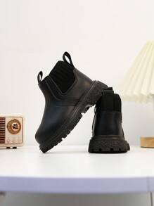 Botas de bebé de moda, versátiles, ligeras y cómodas, zapatos unisex para niños
