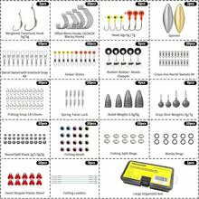 TRUSCEND Widely Used Fishing Lures & Tackle Kit Worth Ever Penny, Selected Fishing Kit For Starter Freshwater Saltwater, Economic/Giftable/Premium Fishing Gear Set Available, For Family - E-203pcs Economic Kit - View 2