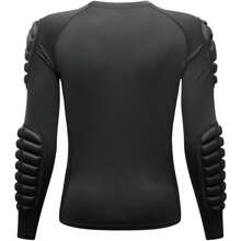 Camiseta de armadura para motociclismo de hombres WOSAWE, transpirable, elástica, con protección de impacto EVA y almohadillas suaves