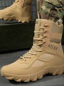 Herren Outdoor Schuhe, bequeme Hochbund Schuhe, modische Herrenschuhe, Camping Wüstenstiefel, Arbeitsschuhe, leichte Kampfstiefel, neue Delta Force Wanderschuhe, Gefechtsausbildungsstiefel
