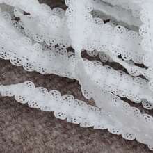 1.7cm Width Stretchy Lace Trim Elastic Band For DIY Handmade Craft Decoration Sewing Accessories