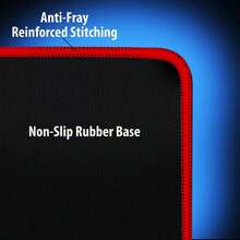 Enhance ENHANCE GX-MP2 Foam Mouse Pad Black And Red (ENGXMP2100RDEW)4496437