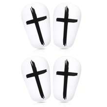 2 Pairs Soccer Shin Guards - Compact, Lightweight, Curved Design For Comfort, Unisex Soccer Accessories - Multicolor - View 15