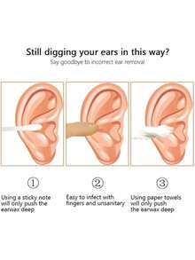 6pcs Portable Stainless Steel Ear Cleaning Tools - Silver - View 3