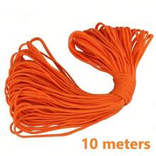 10/50/100M Black Nylon Macrame Cord - Versatile Braided String For Bracelets, Shamballa Rope & Crafts, 0.5-4mm Thickness