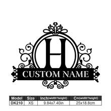 1 Logotipo de arte en metal fino - Logotipo personalizado con apellido, diseño de nombre, decoración del hogar con iniciales personalizadas en miniatura, estilo clásico, decoración de pared duradera montada en la pared para fiestas temáticas, regalos entrañables perfectos para amigos y familiares, regalos de boda personalizables, multifuncional, duradero, ornamental, reutilizable, exquisito, elegante, de alta calidad, colorido, moderno, personalizado, único, decoración del hogar, colgantes de pared personalizados - Multicolor - Ver 78