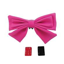 1pc Detachable Bowknot Motorcycle Helmet Decoration, Delicate Cute Girl Style Accessory For Bike Cycling