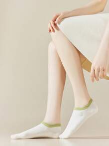 5 par damskich skarpetek inspirowanych dopaminą, urocze skarpetki z motywem łódki z kreskówek, skarpetki niewidoczne, letnie