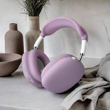 Funda protectora de silicona para Max (opciones de varios colores), diseño resistente al sudor Cobertor de auriculares - Morado - Ver 5