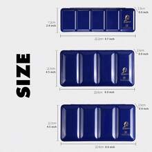 24/36/48 Colors Solid Watercolor Paint Set, Faux Pearl Color System, Gouache Painting Supply, Portable Iron Box, High-Quality Art Supplies For Painting & Sketching - Sets - View 2