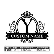 1 Logotipo de arte en metal fino - Logotipo personalizado con apellido, diseño de nombre, decoración del hogar con iniciales personalizadas en miniatura, estilo clásico, decoración de pared duradera montada en la pared para fiestas temáticas, regalos entrañables perfectos para amigos y familiares, regalos de boda personalizables, multifuncional, duradero, ornamental, reutilizable, exquisito, elegante, de alta calidad, colorido, moderno, personalizado, único, decoración del hogar, colgantes de pared personalizados - Multicolor - Ver 73