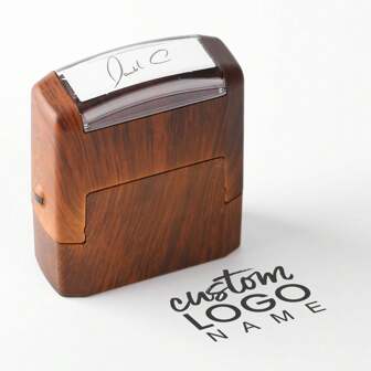 Custom Signature Stamp - Personalized Signature Stamps For Signing Name With Cursive Font,Name Stamp For Legal Documents, Checks And Other Paperwork
